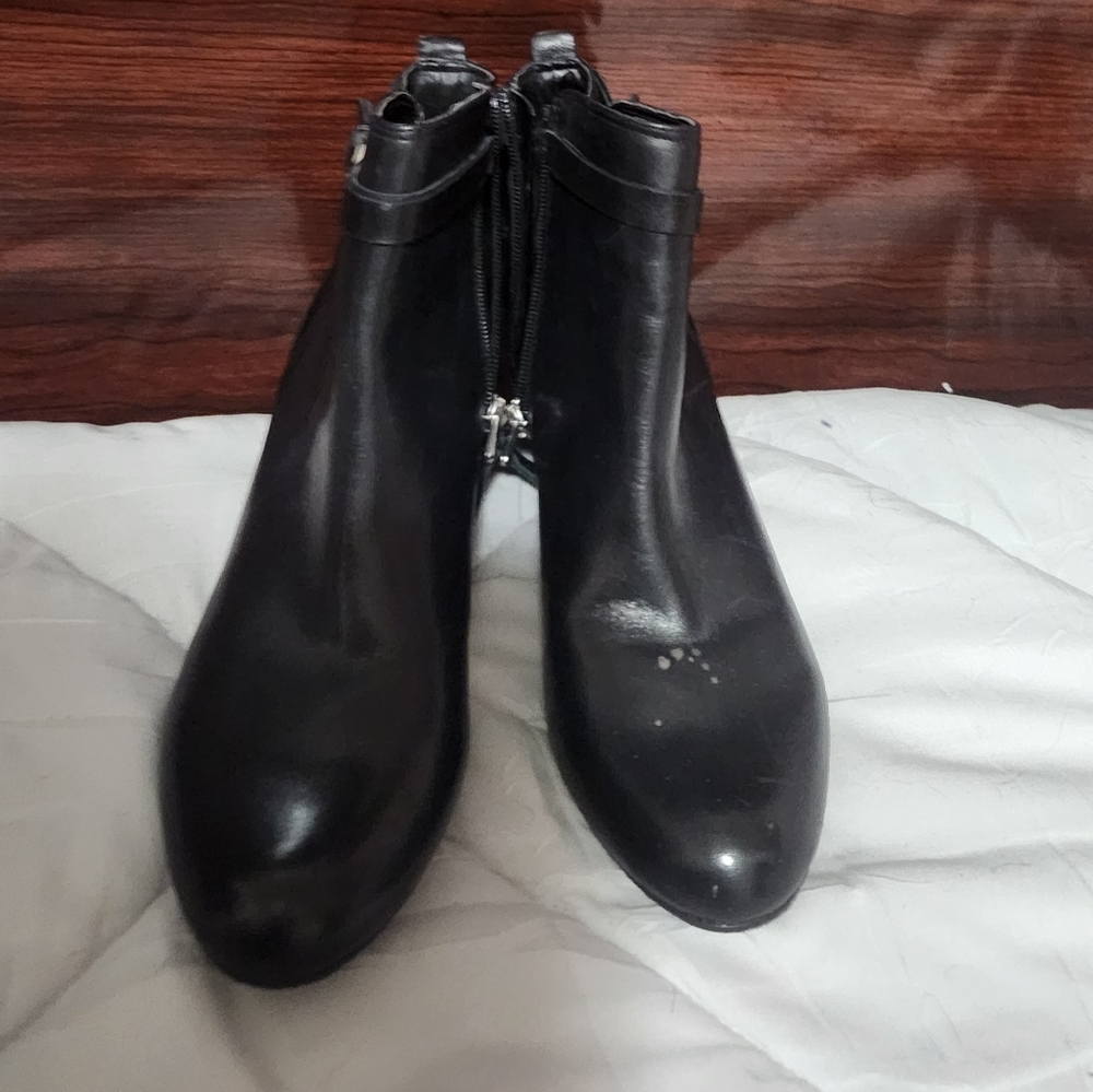 Black Booties size 8